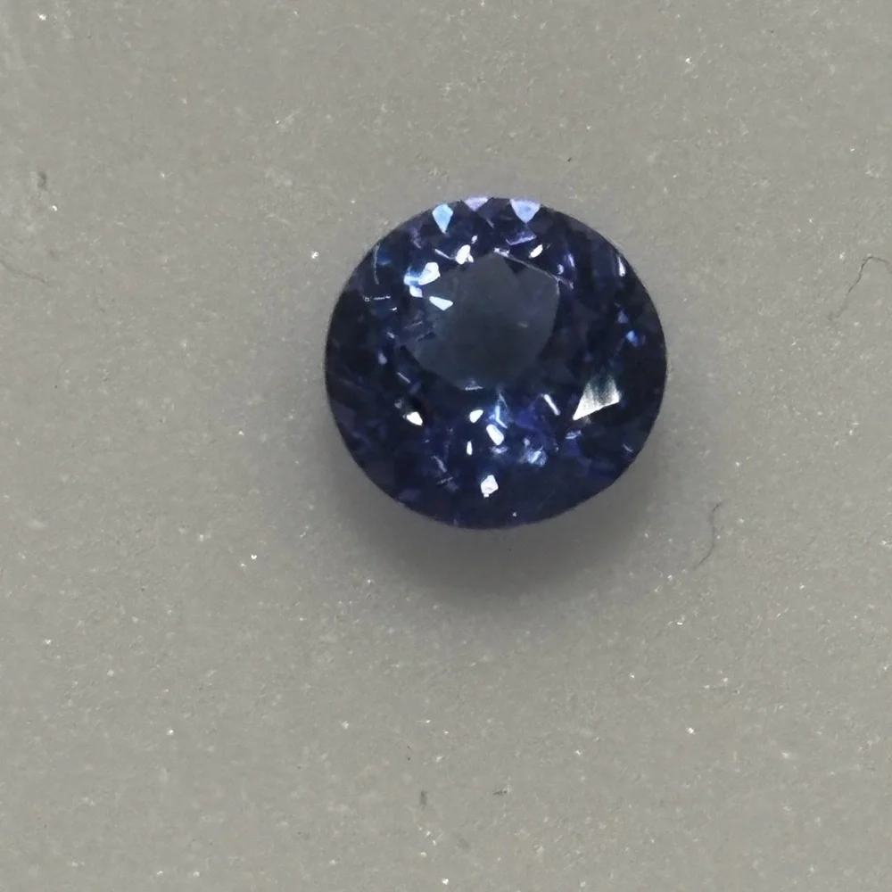 .75CT-Tanzanite-6MM Round - Picture 6 of 7